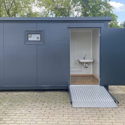 Contenedor Sanitario Inodoro 4 × 2 m