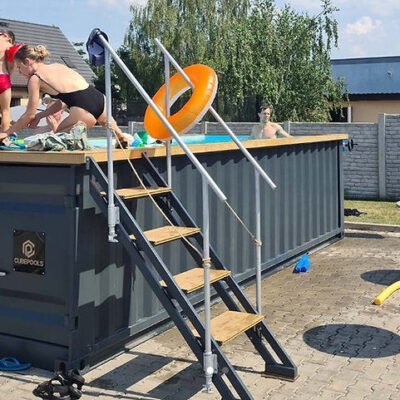 Piscina Contenedor 6,20 × 2,50 m Paquete Confort