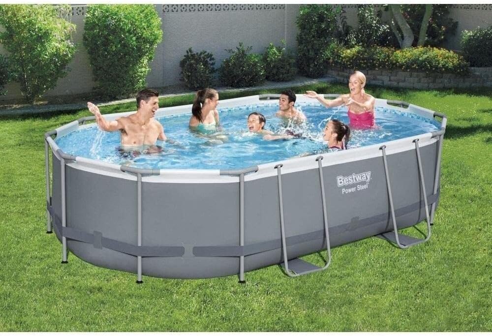 Piscina Elevada de Acero Eléctrica 56448-3 488 x 305 x 107 cm