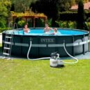 Piscina Elevada Redonda Ultra XTR Frame 549 x 132 cm con Depuradora
