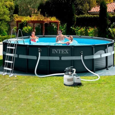 Piscina Elevada Redonda Ultra XTR Frame 549 x 132 cm con Depuradora