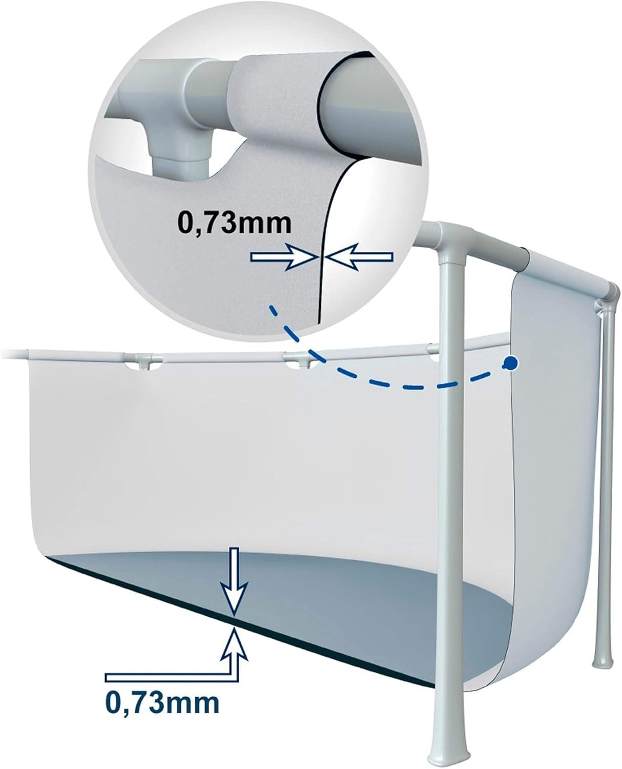 Piscina Desmontable Ultra XTR Frame 975x488x132 cm - Imagen 5