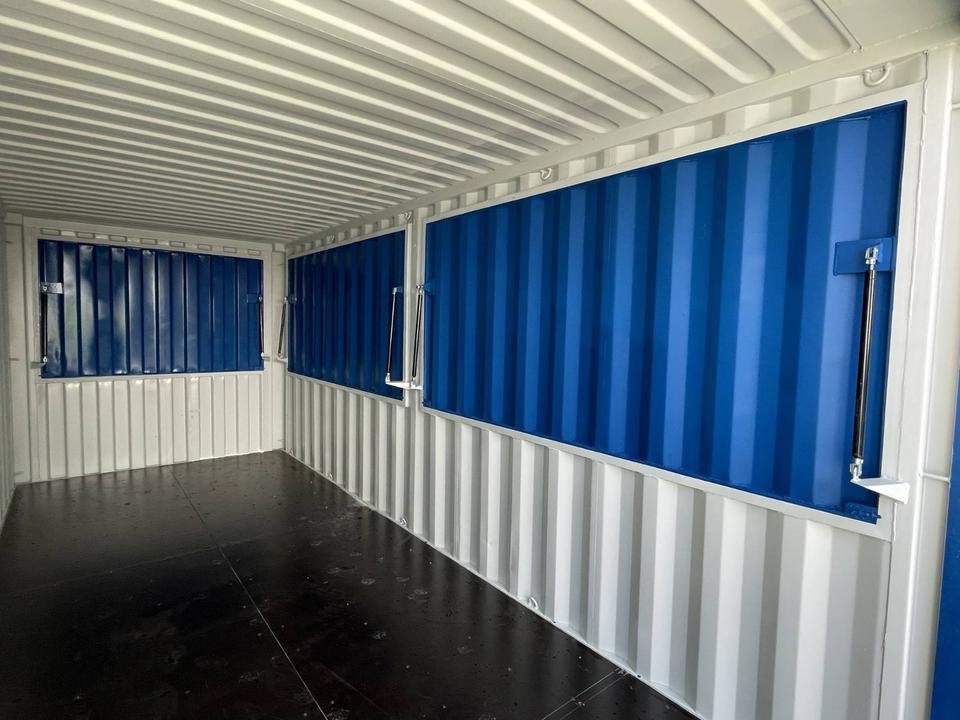 Contenedor Bar Azul de 20 Pies - Imagen 2