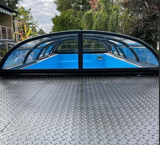 Piscina Contenedor 6,11 × 2,50 m con Techo Corredizo – Pack Premium (Lista para Usar) - Imagen 5