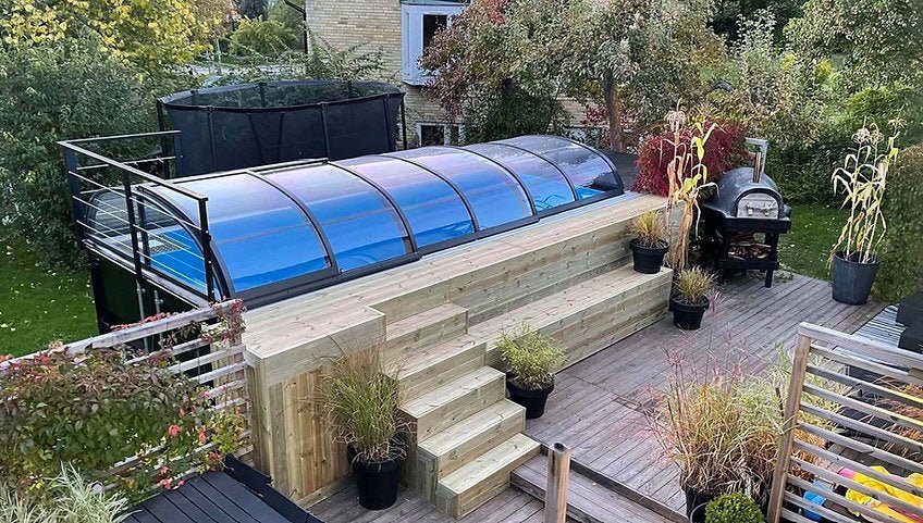 Piscina Contenedor 6,11 × 2,50 m con Techo Corredizo – Pack Premium (Lista para Usar) - Imagen 4