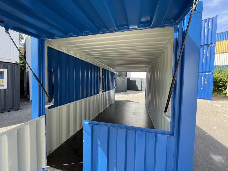 Contenedor Bar Azul de 20 Pies - Imagen 4