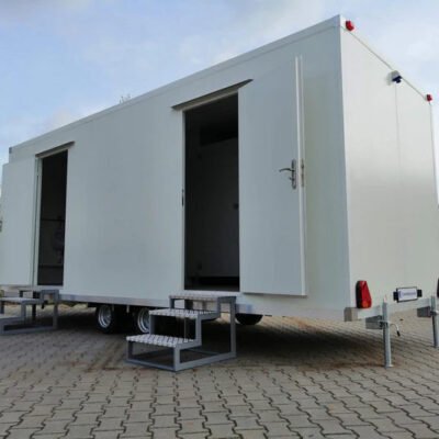 Remolque WC Doble 6 × 2,40 m